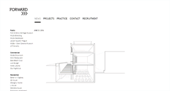 Desktop Screenshot of forward-architects.com